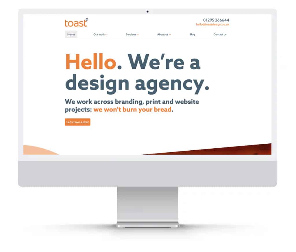 SEO example work for a design agency